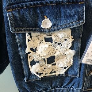 Color Mikabana jean jacket